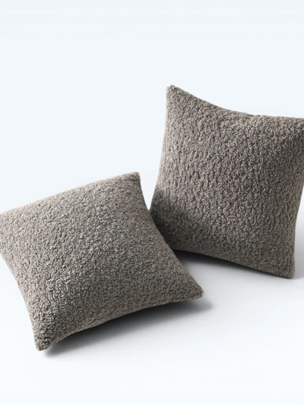 NOT FOR SALE - NWOT Teddy Boucle Pillow Covers Set of 2 22x22